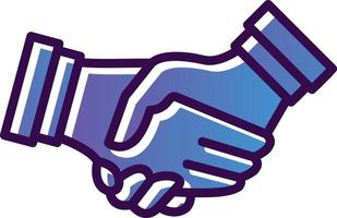 Handshake Vector Icon Design