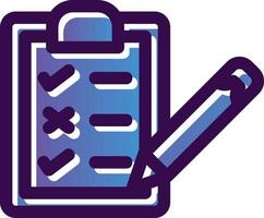 Tasks Checklist Vector Icon Design