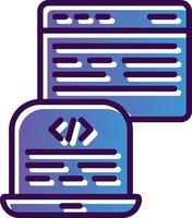 Backend Development Vector Icon Design