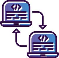 Code Refactoring Vector Icon Design