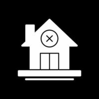 No Home Vector Icon Design