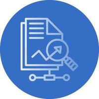 Diagnostic Analytics Vector Icon Design