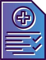 Patient Checklist Vector Icon Design