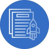 Project Start Vector Icon Design