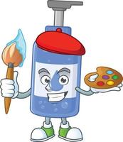 Handsanitizer Cartoon character vector