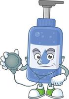 Handsanitizer Cartoon character vector