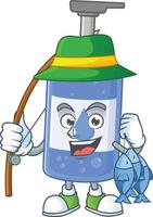 Handsanitizer Cartoon character vector