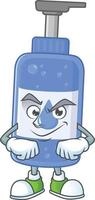 Handsanitizer Cartoon character vector