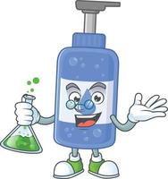 Handsanitizer Cartoon character vector