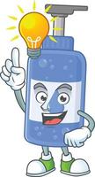 Handsanitizer Cartoon character vector