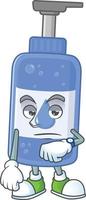 Handsanitizer Cartoon character vector