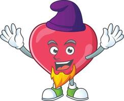 Heart medical notification Cartoon character vector