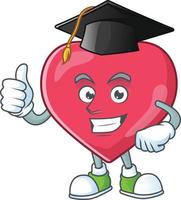 Heart medical notification Cartoon character vector