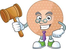 Rounded bandage Cartoon character vector