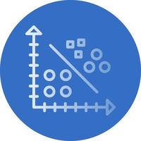Cluster Analysis Vector Icon Design