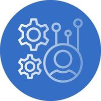Delegation Of Work Vector Icon Design