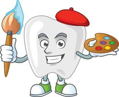 Teeth Cartoon character vector