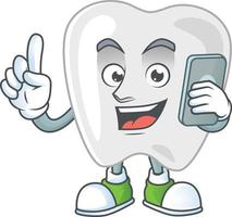 Teeth Cartoon character vector