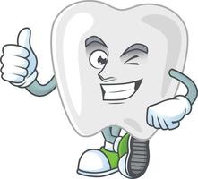 Teeth Cartoon character vector