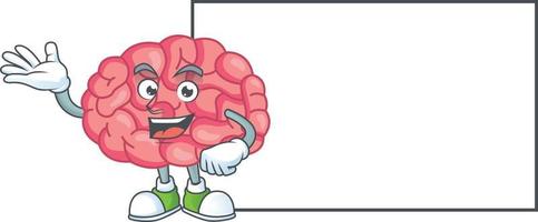 Brain Cartoon character vector