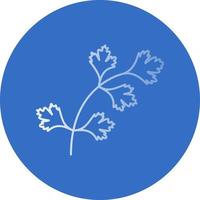 diseño de icono de vector de cilantro