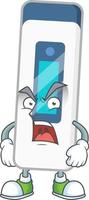 Digital thermometer Cartoon character vector