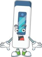 Digital thermometer Cartoon character vector