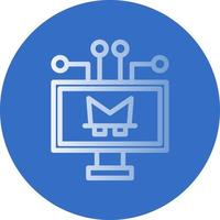Cyber Crime Vector Icon Design