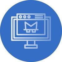 Online Robbery Vector Icon Design