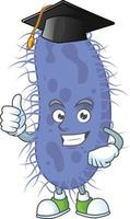 Salmonella typhi Cartoon character vector