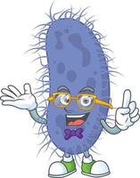 Salmonella typhi Cartoon character vector