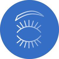 Eyelash Vector Icon Design