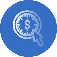 Pay Per Click Vector Icon Design
