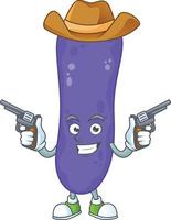 Escherichia coli Cartoon character vector