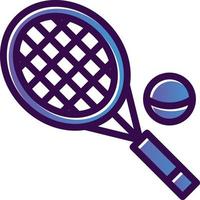 diseño de icono de vector de tenis