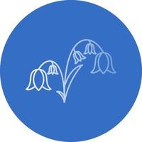 Bluebell Vector Icon Design