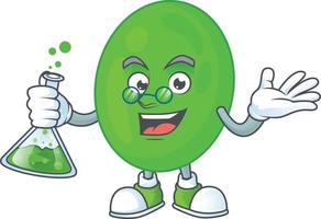 Cartoon character of cocci vector