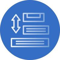 Agile Prioritize Vector Icon Design