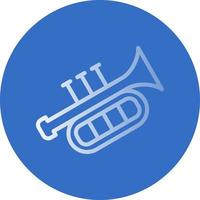 Trumpet Vector Icon Design