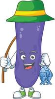 Escherichia coli Cartoon character vector