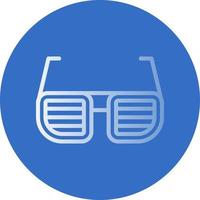 diseño de icono de vector de gafas divertidas