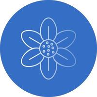 Cherry Blossom Vector Icon Design