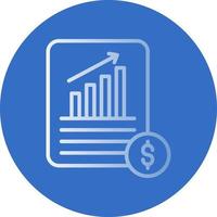 Debt Analysis Vector Icon Design