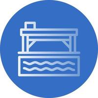 Massage Pool Vector Icon Design