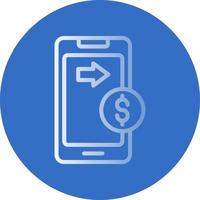 Money Transfer Vector Icon Design