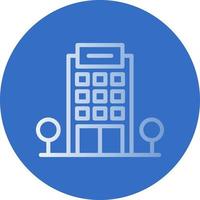 Office Building Vector Icon Design