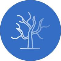 Dry Tree Vector Icon Design