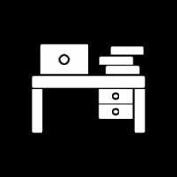 Work Table Vector Icon Design