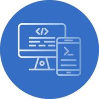 Code Terminal Vector Icon Design