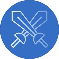 Swords Vector Icon Design